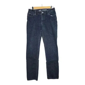J Jill Jeans *READ* Dark Wash Low Rise Skinny Stretch Size 4 Pockets Blue